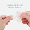 Silica gel matte pacifier for breastfeeding, wide neck, increased thickness