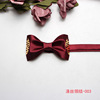 Fashionable wedding dress, metal bow tie, Chinese style