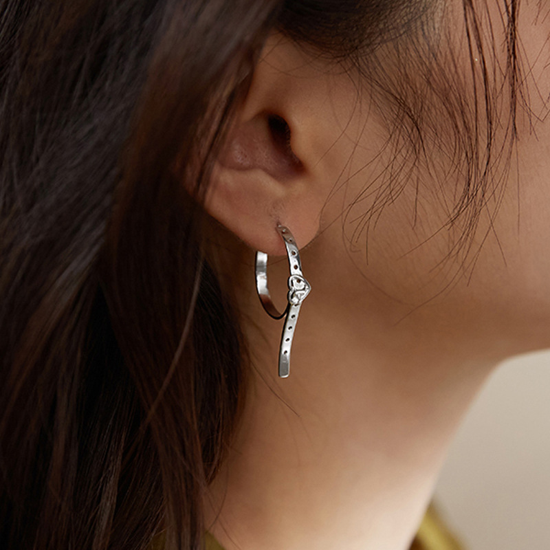 fashionable earrings hip-hop style