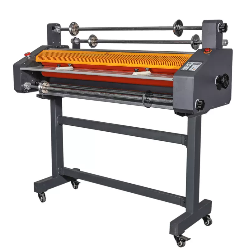 冷热两用全自动覆膜机照片双面贴膜FM1100过膜机图文压膜机机械