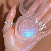 Diamond highlighter, brightening three dimensional gel for face full body for contouring, internet celebrity