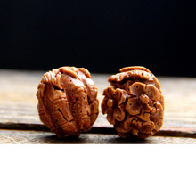 桃核节节高 野生桃核雕刻生肖花生福锁 配件批发 节节高配饰 配件