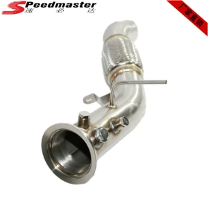 07-13 Baomao m X5 35D3.0 Sd 286P S E60 E61 M57N2 üçün 3" paslanmayan polad çıxış borusu