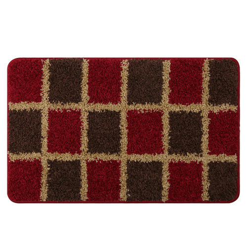 Chinese-style door wear-resistant dust-removal entrance floor mat carpet bathroom toilet water-absorbent non-slip foot mat