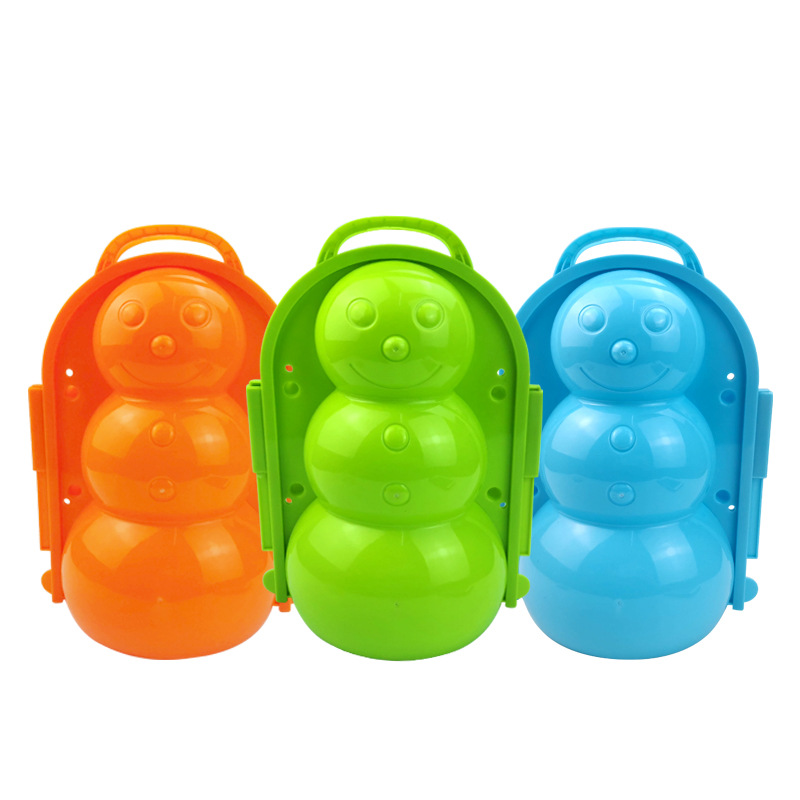 Clip de bola de nieve de invierno de los niños al aire libre de juguete clip de bola de nieve lucha muñeco de nieve clip de bola abrazadera