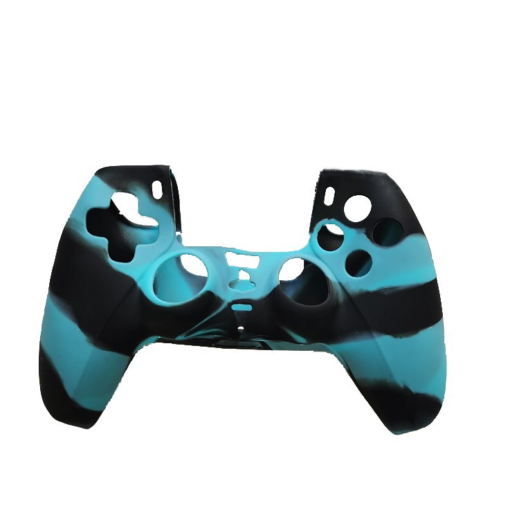 Funda de silicona para controlador de PS5, funda protectora de silicona para PS5, funda de goma suave para PS5, camuflaje para PS5, accesorios para consola de juegos