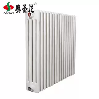 钢四柱暖气片钢制圆管四柱暖气片钢制圆柱型散热器壁挂钢制散热器