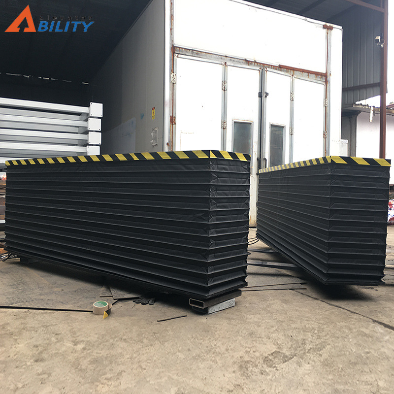 固定式液压升降平台电动升降机 加风琴罩剪叉式固定升降平台厂家