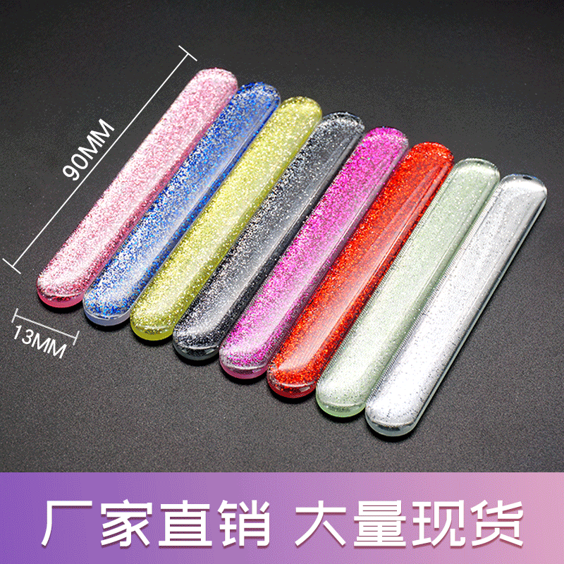 Venta caliente transfronteriza de Corea del Sur brillo Nano Archivo de vidrio epoxi Archivo de uñas al por mayor archivo de pulido de uñas herramientas de uñas