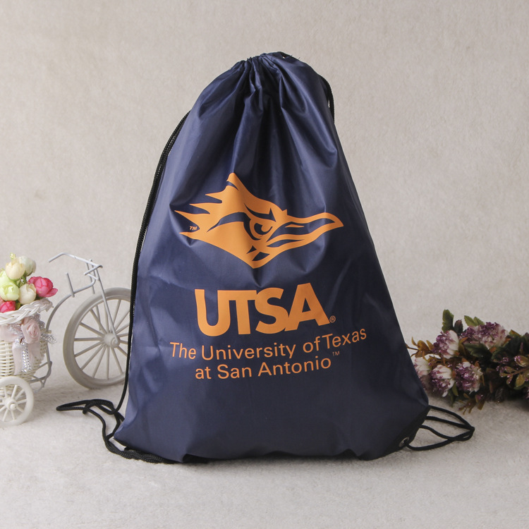 厂家直供 创意牛津布抽绳背包袋 束口袋定 做 礼品包装袋 批发