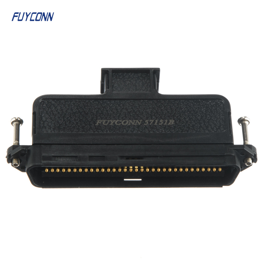 厂家直供RJ21 Champ 57(CN)-50公全塑刺破式180度壳系列连接器