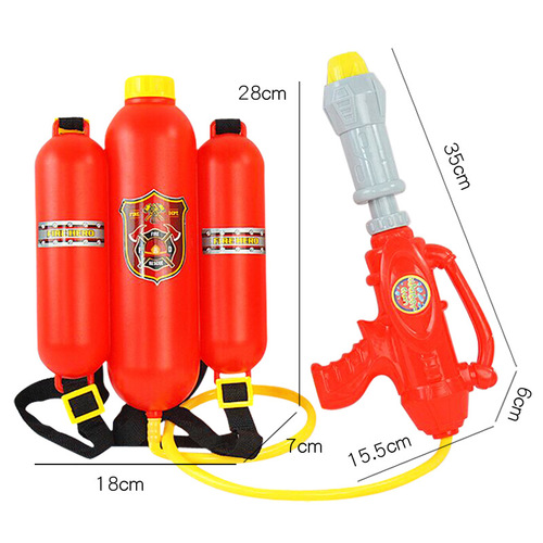 Children's beach bathing rafting water toy water gun children's toy backpack water gun fire backpack water gun