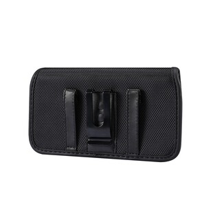 Suitable for Apple 15promax mobile phone bag belt mate60pro iron clip nylon cloth wear-resistant cross-border waist