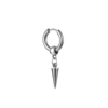 Steel color hanging water droplet 1 (single only)