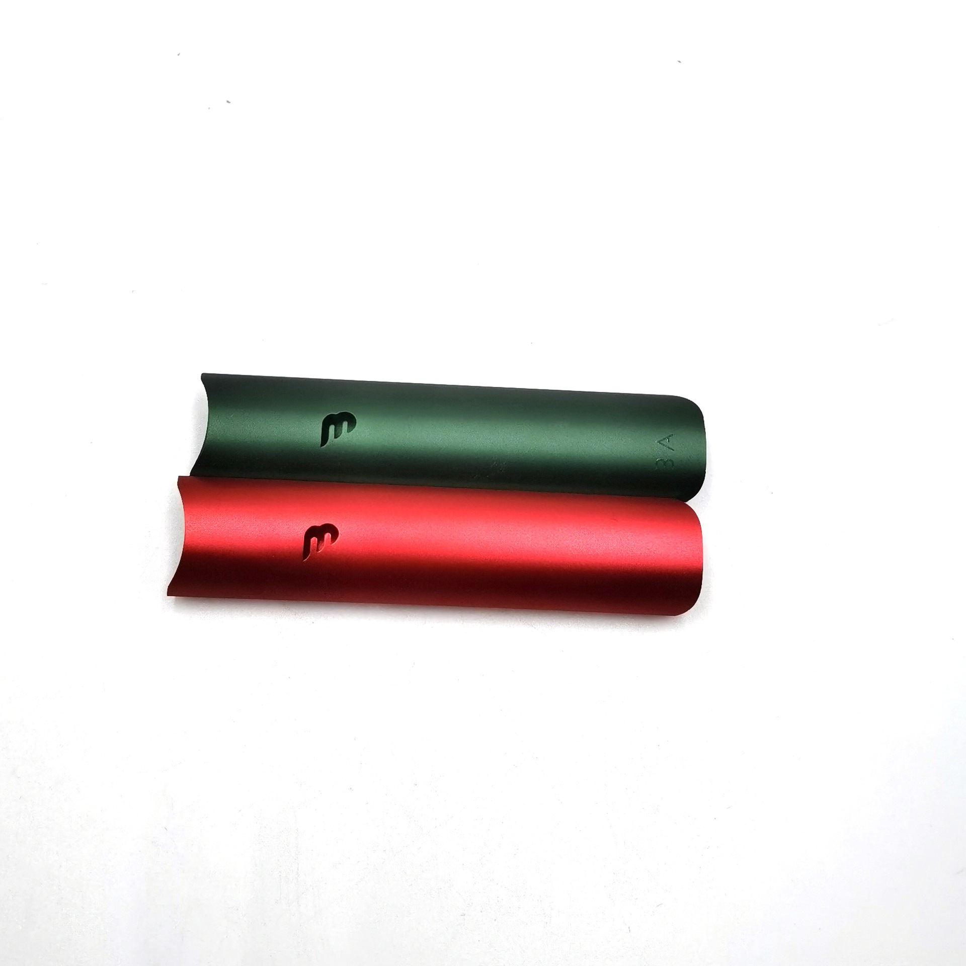 电池杆铝外壳切割CNC打磨阳极氧化镭雕打火机铝壳铝件高精度加工