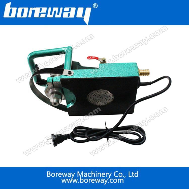 高效电动小型台面板石材磨边机 出口级下喷水型电动石材磨边机