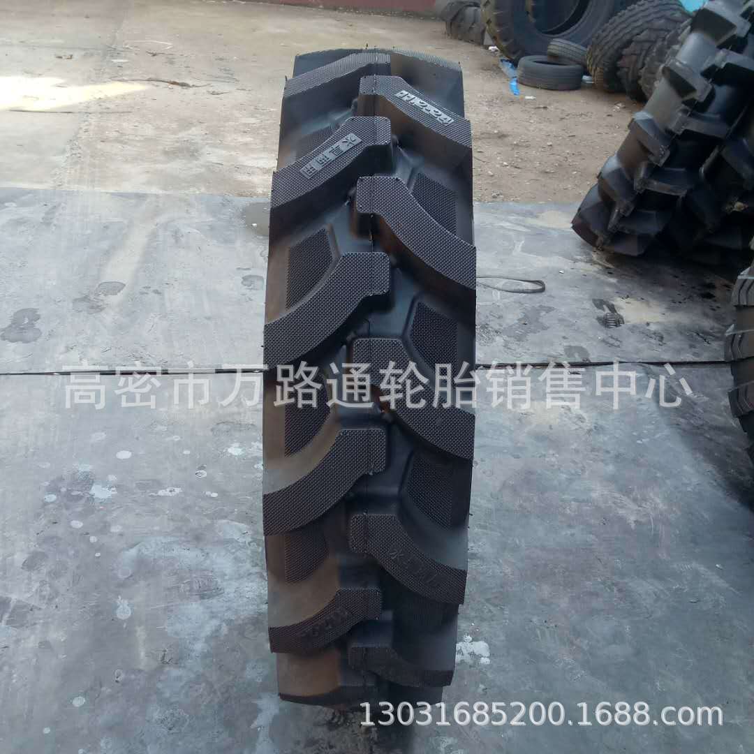 11.2-24轮胎农用东方红雷沃拖拉机8.3/9.5/12.4-24轮胎32人字花