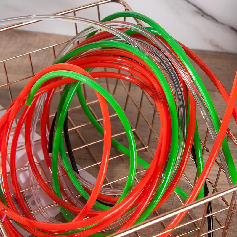 厂家定制软管多颜色1-15MM多规格pe逗猫棒塑料硅胶管pvc塑胶管硬