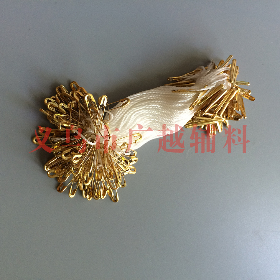 专业供应丙纶线材质铁别针线扣吊粒
