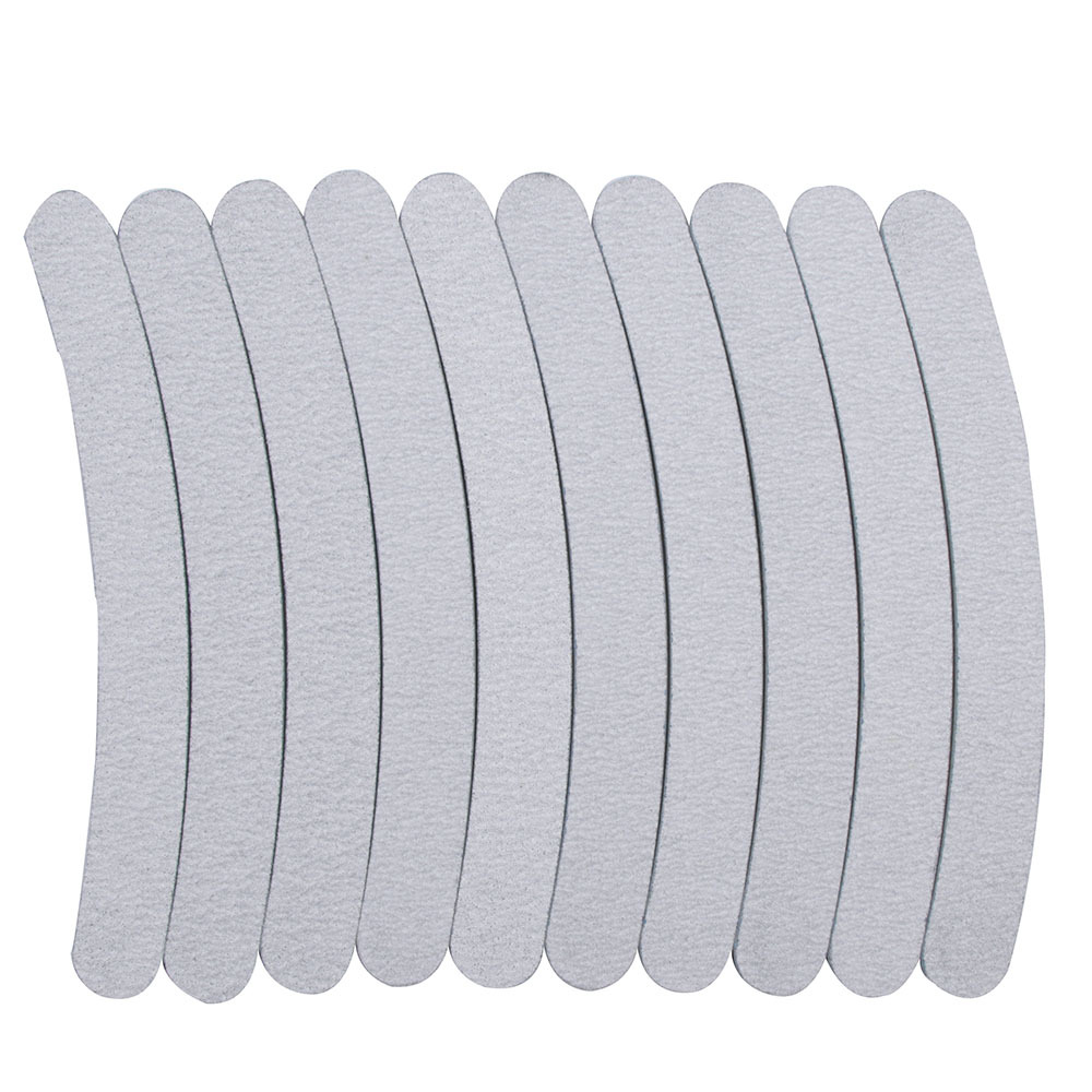 Half -circular gray sand strips of frustrated sand strips