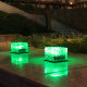 Solar floor tile lamp outdoor courtyard floor insert landscape waterproof corridor garden layout decoration lawn small underground lamp