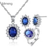 Fashionable earrings solar-powered, ring, necklace, advanced pendant, jewelry, Amazon, light luxury style, high-quality style