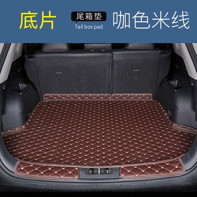 Trunk Mat – Mat Waterproof and Wear-Resistant - film-brown-leather-please-note-the-model-year-when-placing-an-order