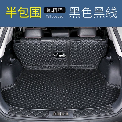Trunk Mat: and Wear-Resistant Interior Rear - half-surroundfilm-back-panel-black-black-line-please-note-the-model-year-when-placing-an-order