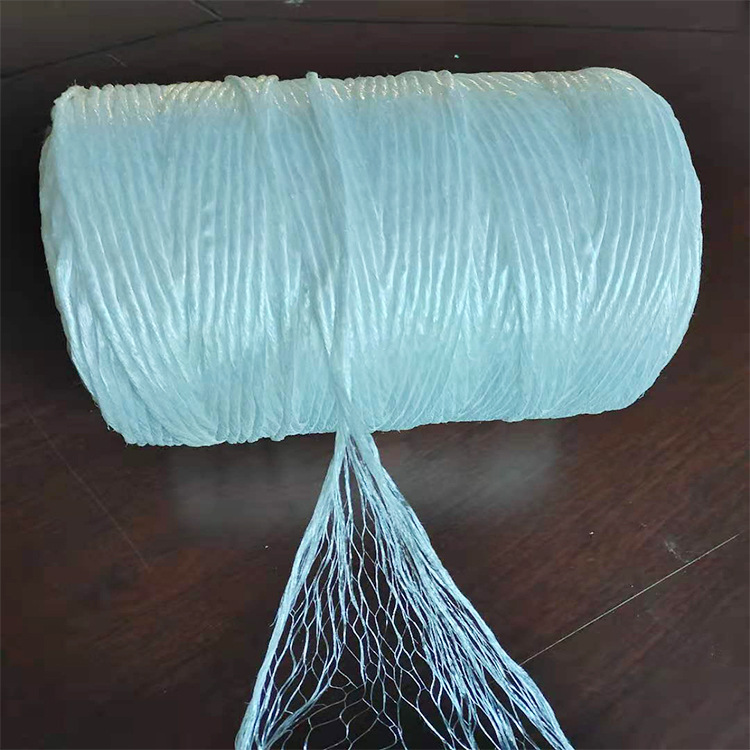 塑料打包绳拉丝机 尼龙捆扎绳拉丝机 捆草绳子拉丝机