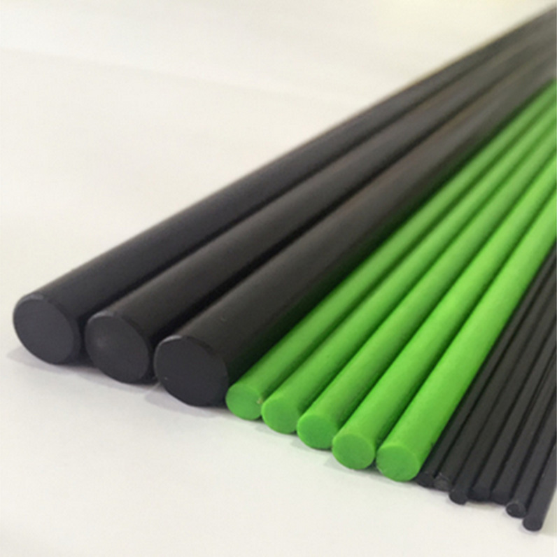 厂家批发玻璃纤维7mm实心棒玻璃纤维管玻璃纤维杆 温室小拱棚支架