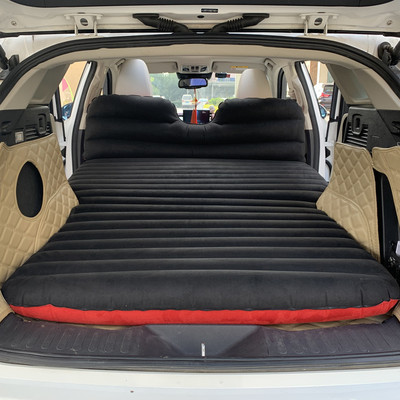 新品TPU麂皮绒5代四段式SUV车载充气床垫后备箱床垫旅行垫|ms