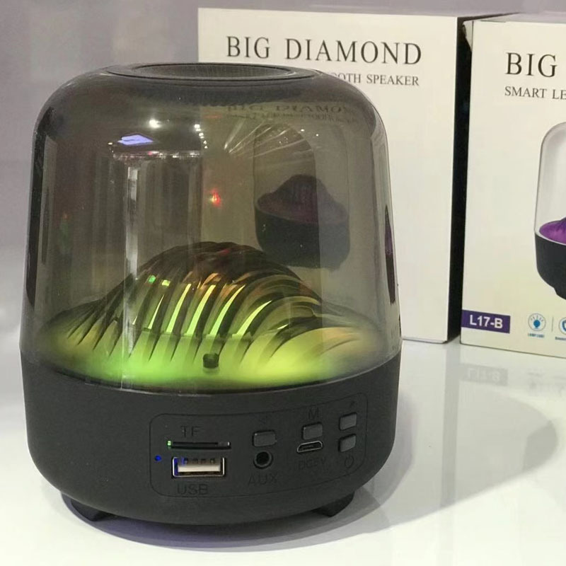 L17 Manha altavoz Bluetooth transfronteriza Tarjeta de luz colorida U disco de audio de la computadora mini regalo creativo subwoofer