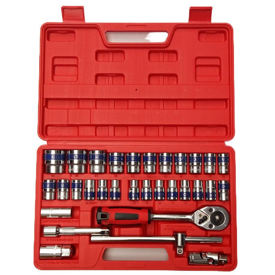 Helmet, tools set