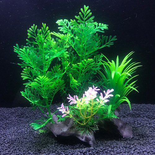 Aquarium decoration simulated aquatic plants, plastic seaweed, artificial sea grass, simulated azalea wood, rotten wood, driftwood