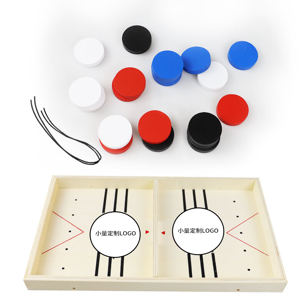 En stock jugando al ajedrez interacción padre-hijo ajedrez infantil jugando ajedrez hockey sobre hielo juego de escritorio nuevo niño exótico juego de mesa juguete