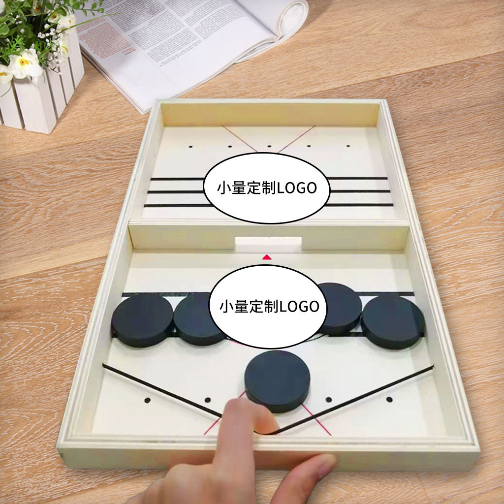 En stock jugando al ajedrez interacción padre-hijo ajedrez infantil jugando ajedrez hockey sobre hielo juego de escritorio nuevo niño exótico juego de mesa juguete