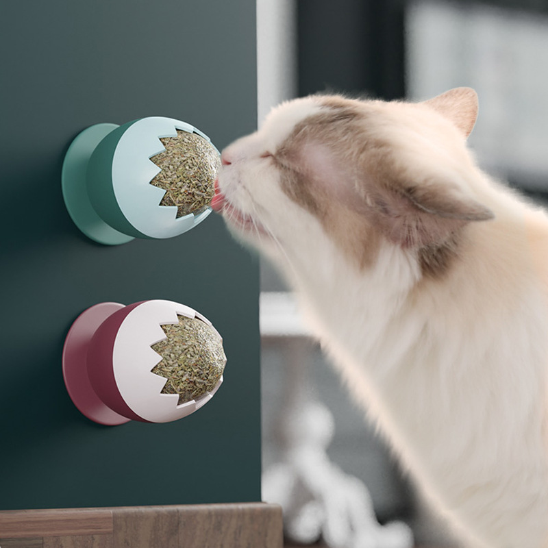 Cat Toys Catnip Balls Cat Teasing Sticks Cat Teasing Artifact Kittens Teething Resistant Chewing Cat Toys Self-entertainment Supplies