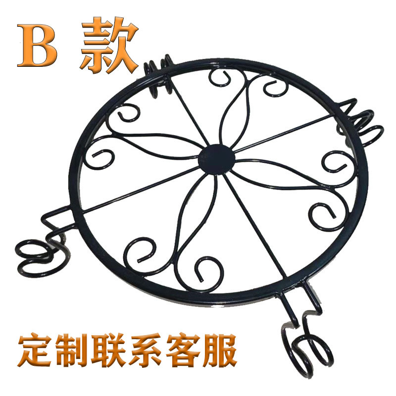 铁艺花盆支架 家居落地式伸缩各种多层叠加置物架收纳架批量定制