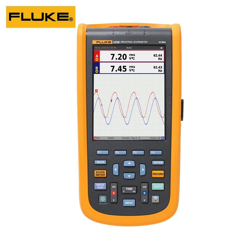 Fluke FLUKE123B цифровой осциллограф F123BS/F124B/F125B/S цифровой осциллограф подлинный
