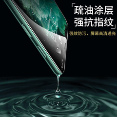 Applicable to 12 dual 14 full screen iPhone 15 Apple 11 Pro XR tempered film 13 MAX phone screen protector 8 Plus