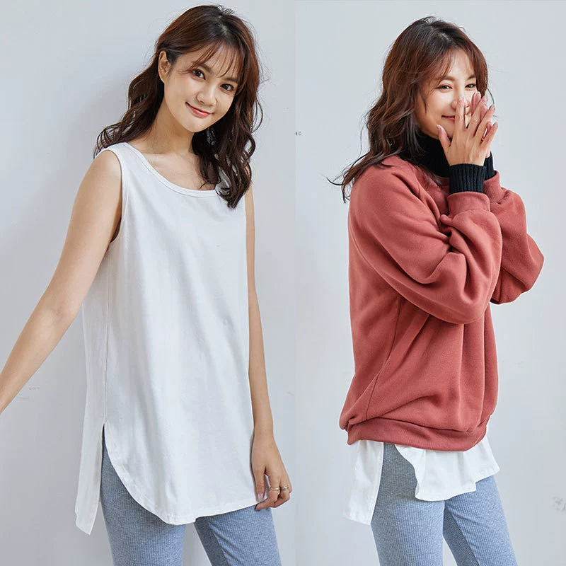 Низкий внутренний износ артефакт верхняя одежда нижний жилет Перекрывающийся износ соответствующий свитер с края нижней Рубашки Свободный верх пукающий занавес