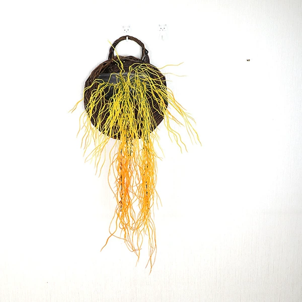 Yellow aquatic plants