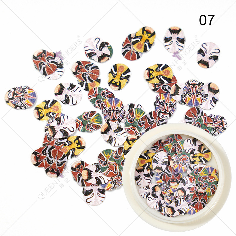 Princesa accesorios de uñas ins estilo color mezclado Año Nuevo Día de San Valentín flor Rosa parche de uñas pieza de pulpa de madera