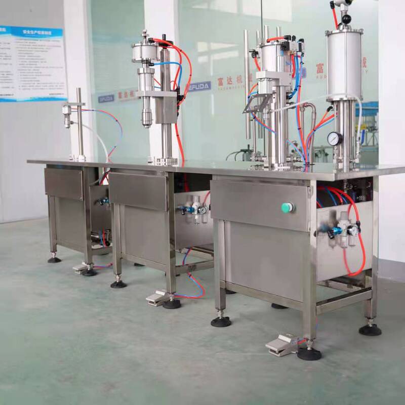 Semi-automatic Aerosol Filling Production Line Cassette Furnace Filling Equipment Aerosol Canned Machinery