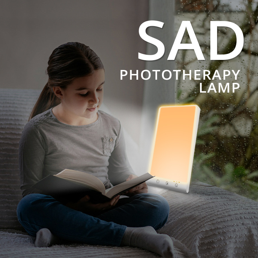 Amazon SAD fototerapia Luz Feliz Luz biónica luz del sol emoción cura Luz ajuste inteligente fototerapia Luz