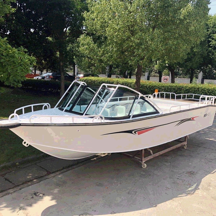 铝合金半棚快艇 商务休闲艇全棚巡逻艇 海钓渔船工作艇船用|ms