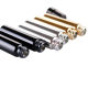 14 Tubes UV Glass Half Cover Aluminum Spray Bottle 5ml Portable Cosmetic Bottles Spray Bottle Empty Bottle