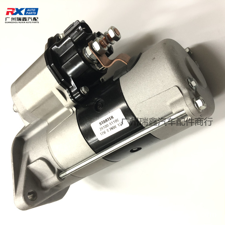 Adecuado para Toyota pickup tierra cooluze VDJ79 pickup 1VD motor de arranque 28100-51100