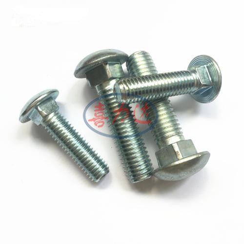 厂家直销 304不锈钢马车螺栓 大圆头方径螺栓  桥架马车螺丝