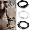 Woven bracelet with pigtail, European style, Korean style, simple and elegant design, wholesale